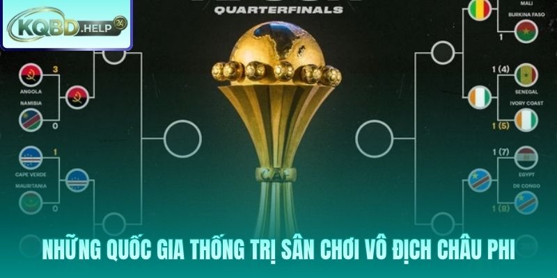 Top những đội tuyển giàu thành tích nhất lịch sử CAN Cup